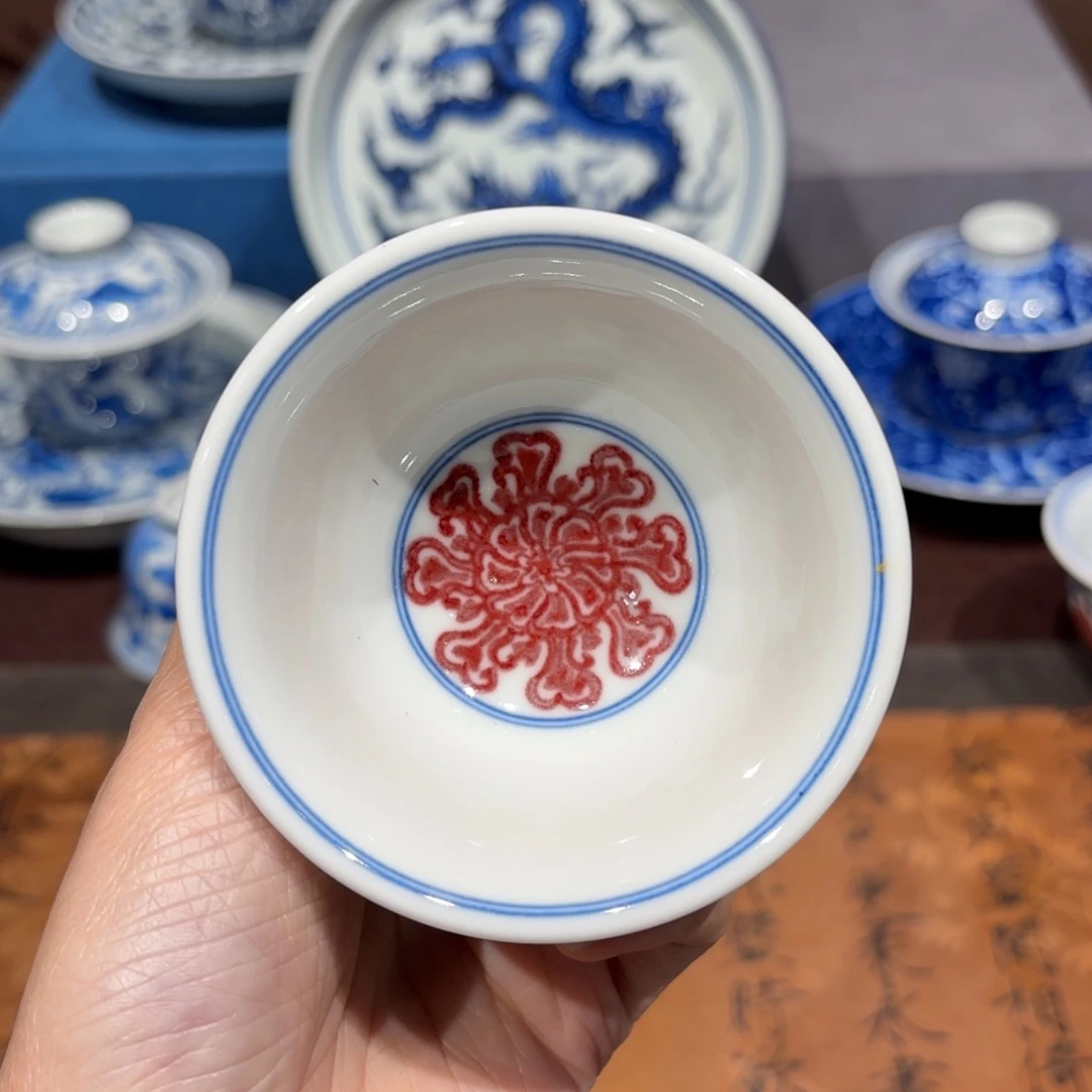 瓷片景德镇纯手工手绘