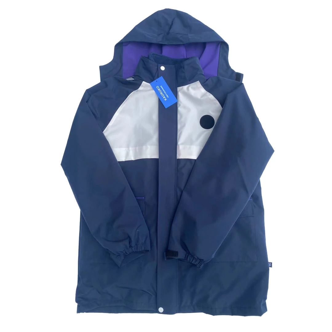 卡如卡 亳州市谯城中学冬季冲锋衣双层校服