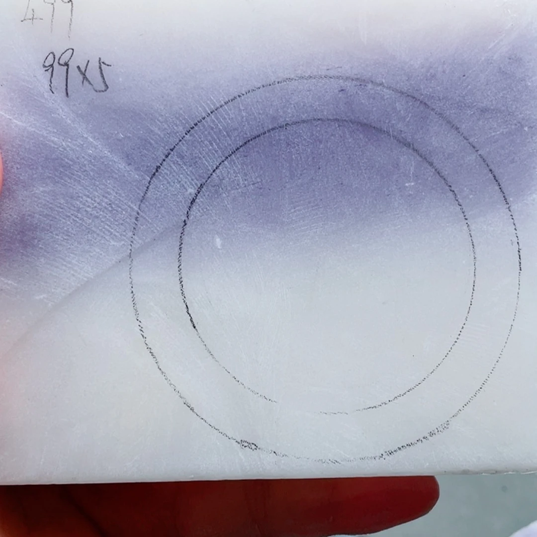 紫***子石英质玉手镯未镶嵌定制