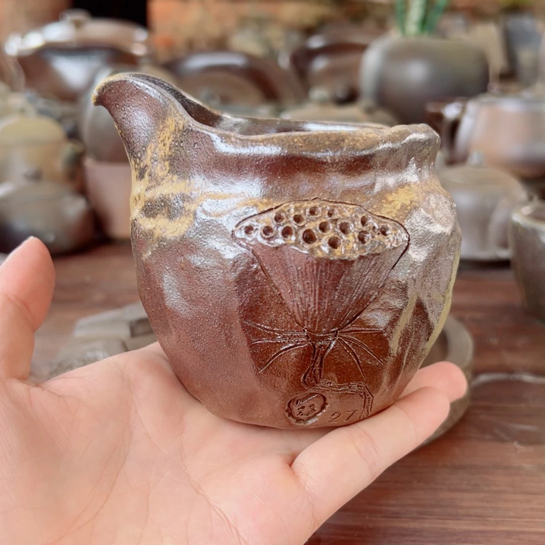 坭兴陶贵台龙窑柴烧茶器A128