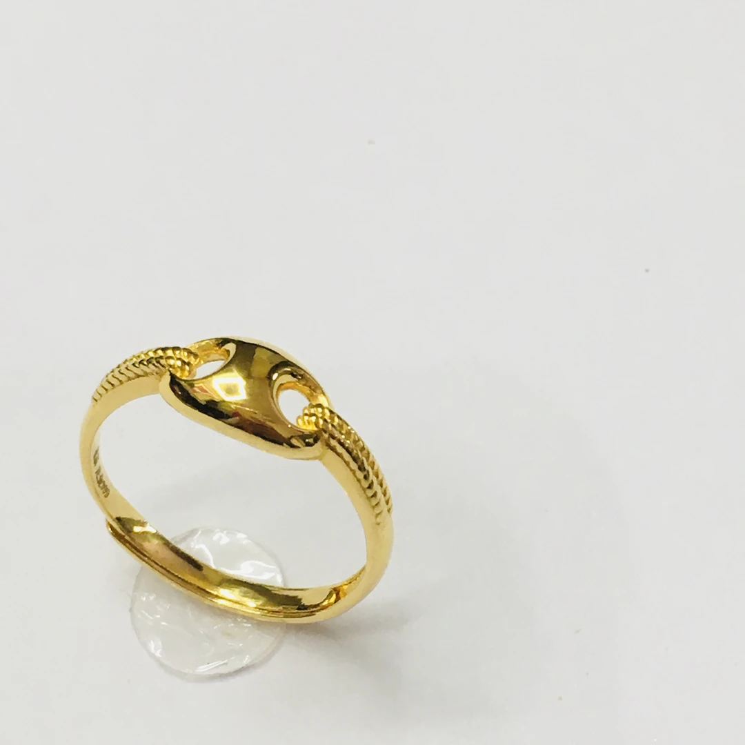 黄金足金999时尚戒指