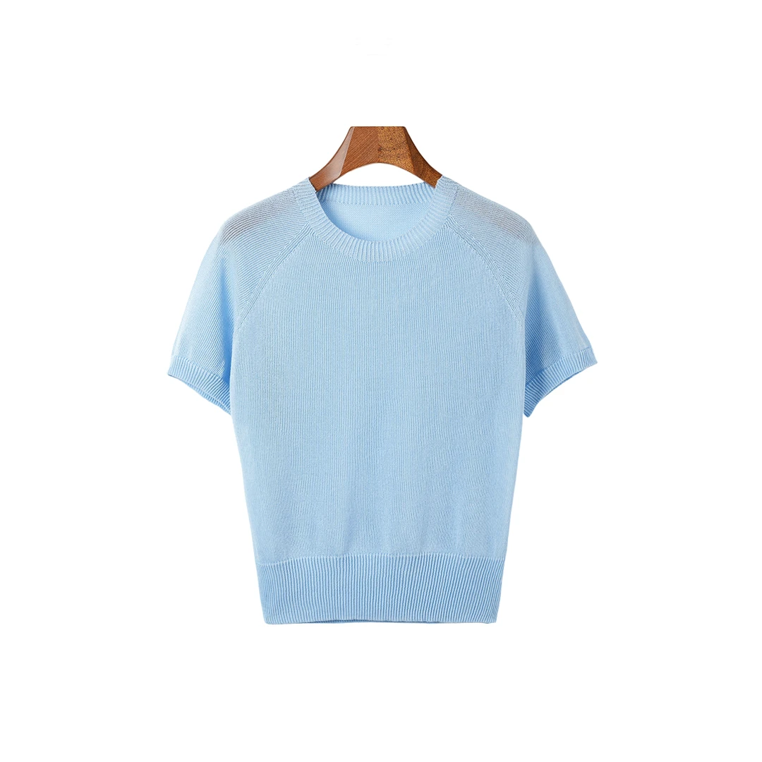 【4.28】新款气质圆领针织衫SK-25087