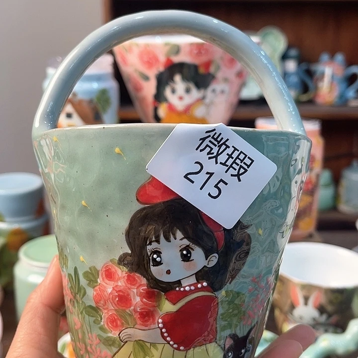 陶两***店景德镇釉下手绘陶瓷