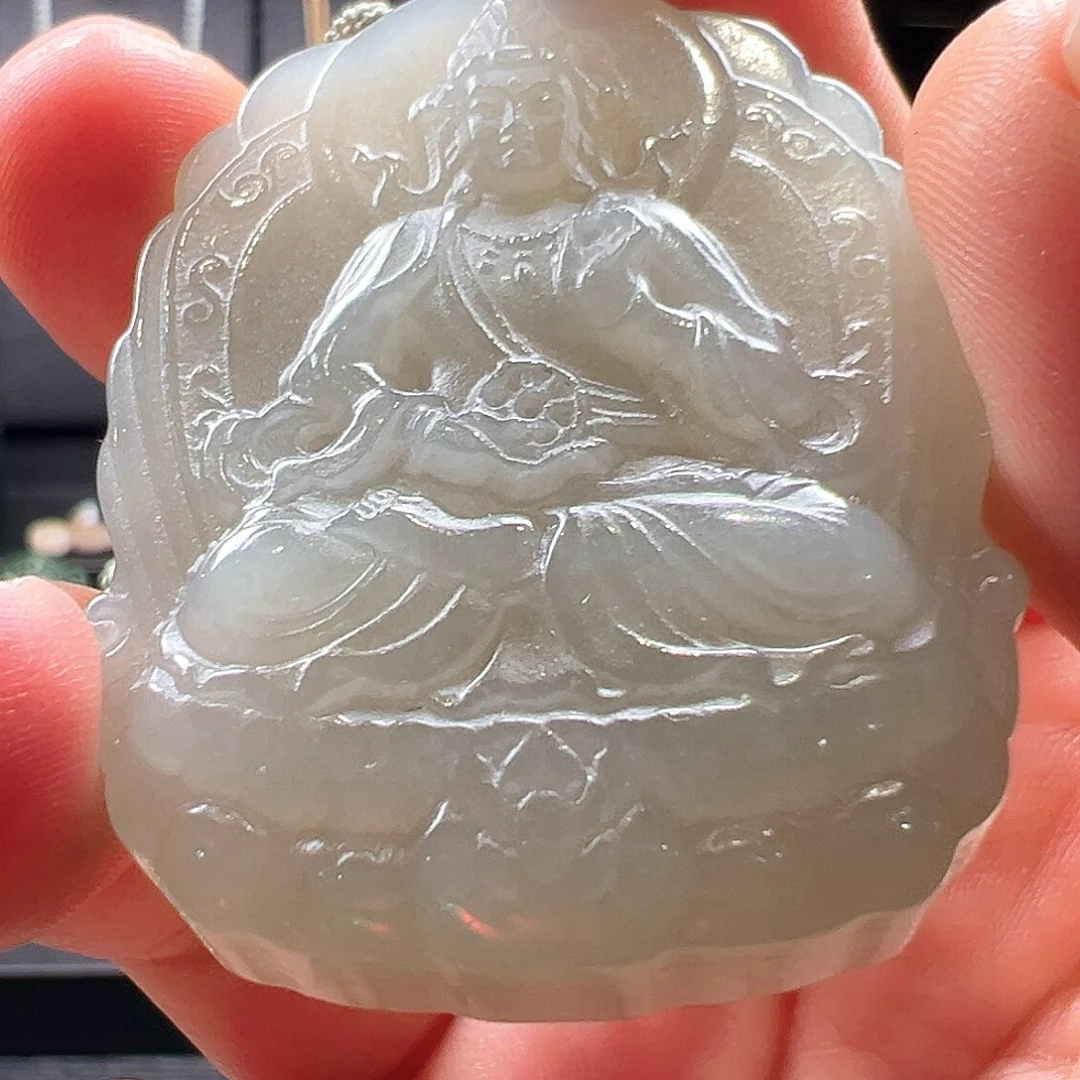 和田玉（糖玉）未镶嵌颈饰