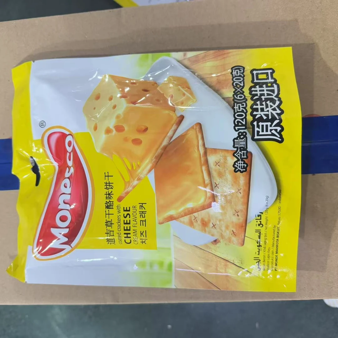 62455 道吉草夹心饼干（120g）