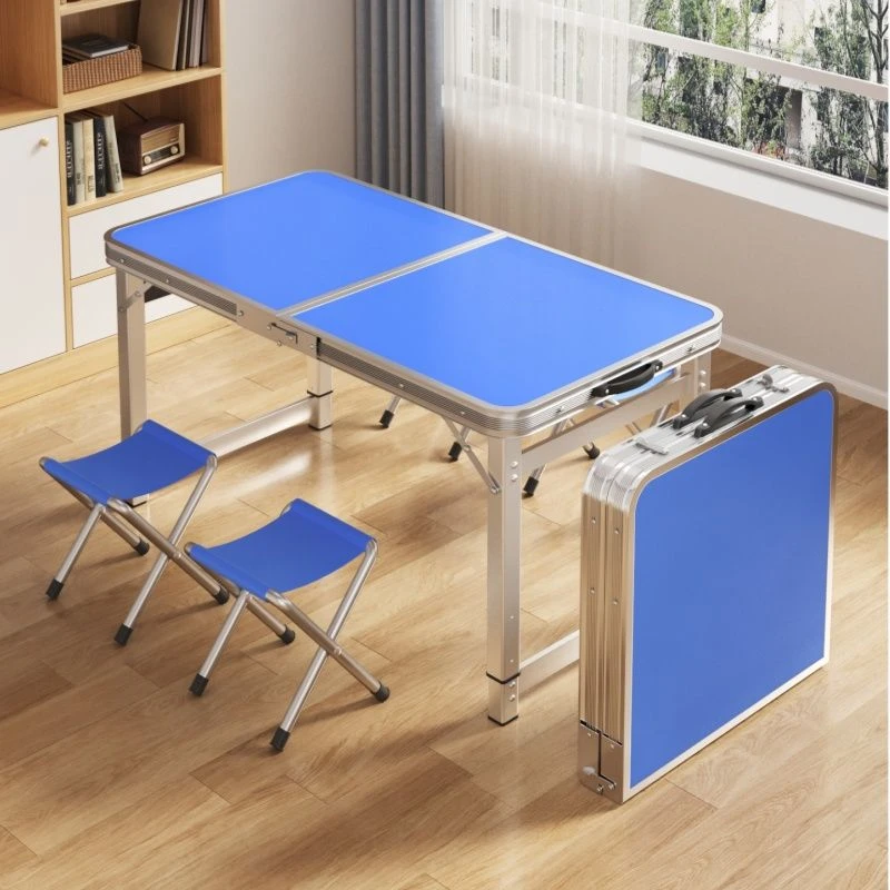 折叠桌户外便携吃饭桌夜市摆摊展示桌出租屋简易桌手提升降小桌子