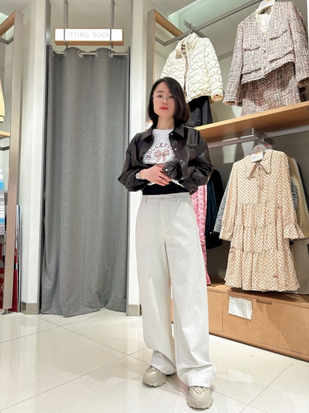 阔腿裤宽松百搭简单