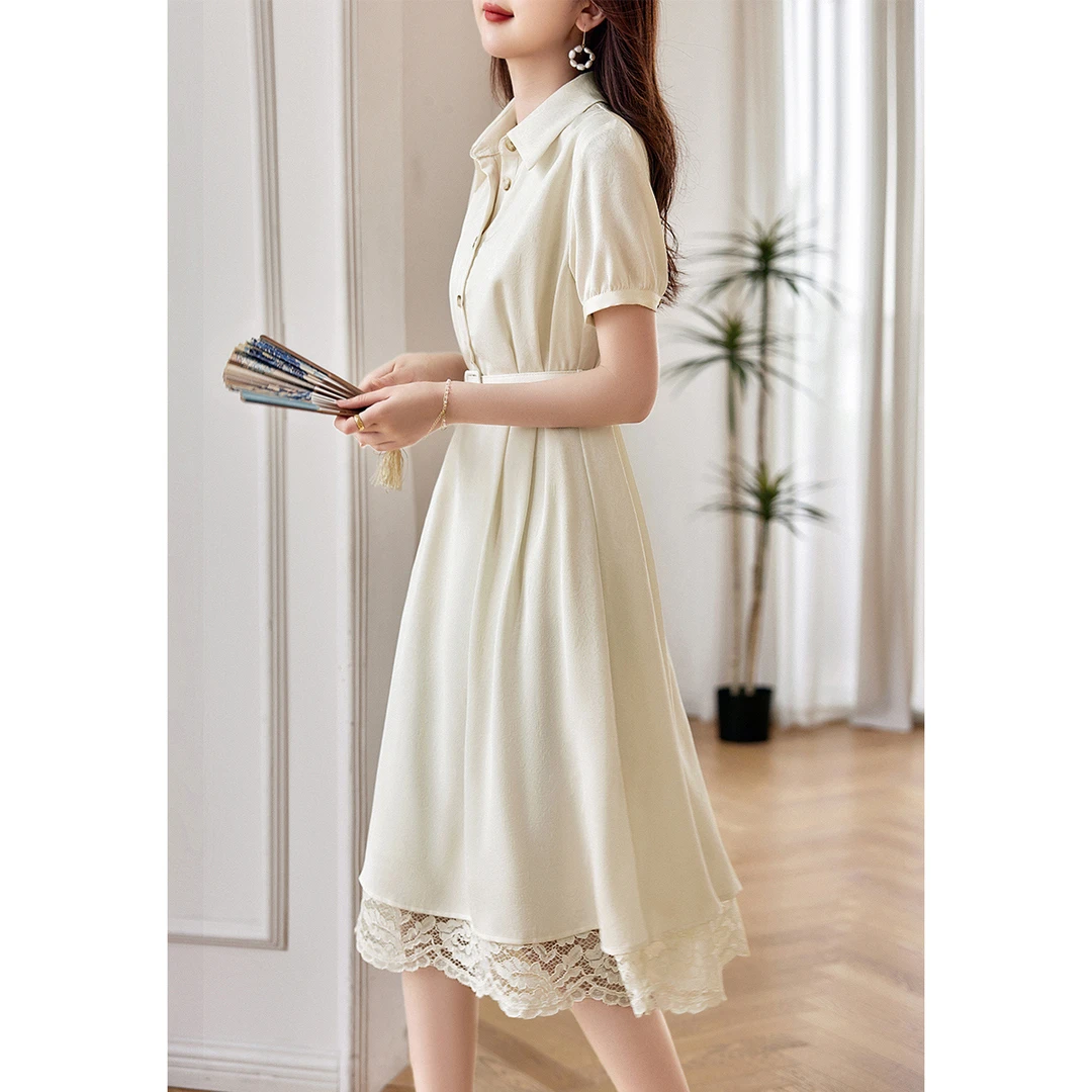 【气质优雅风显瘦连衣裙】2025年夏季新款浪漫优雅女式连衣裙6312