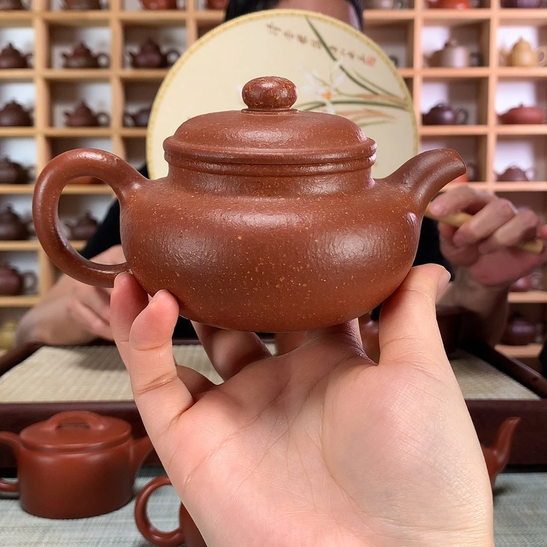 茶壶紫砂河**哥紫砂壶手工制作