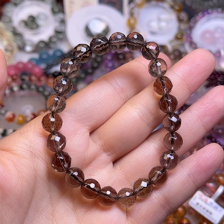手链水晶未镶嵌茶水晶