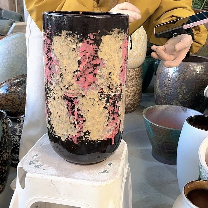 正品口20高38花盆……