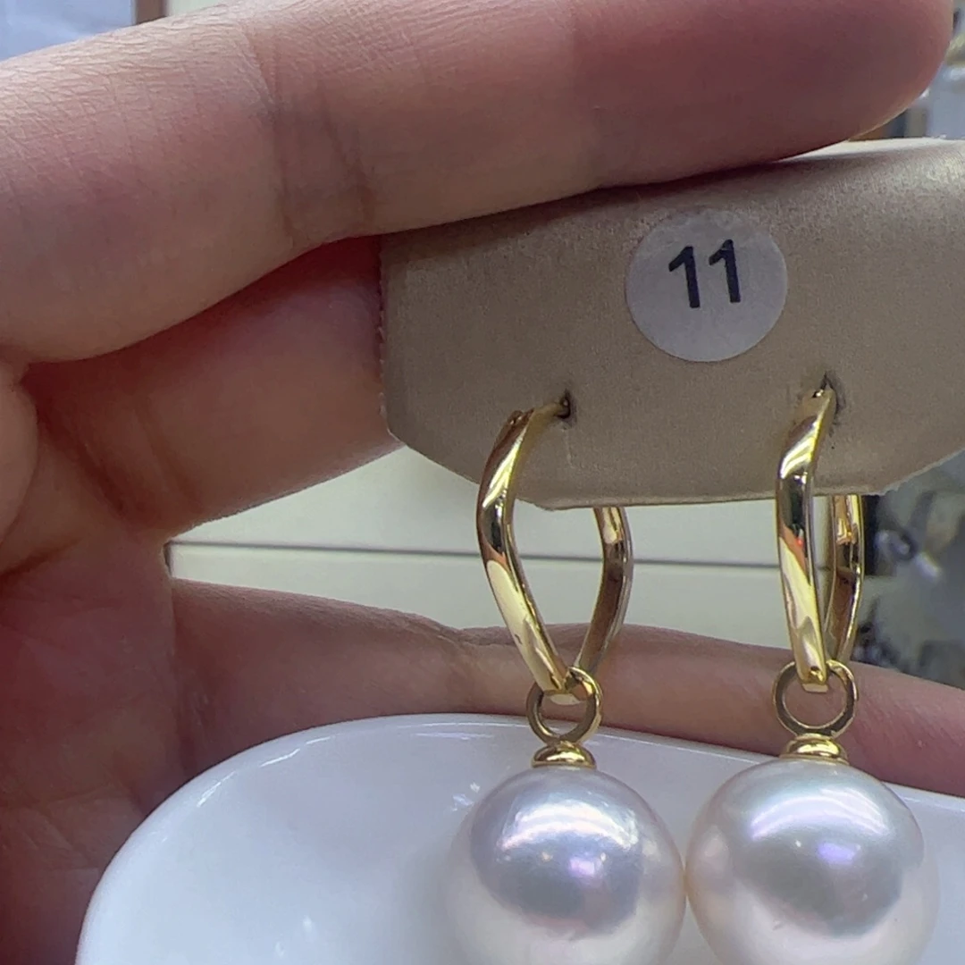 淡水珍珠耳饰未镶嵌