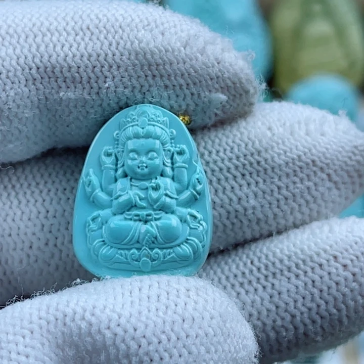 绿松石未镶嵌珠宝奇石