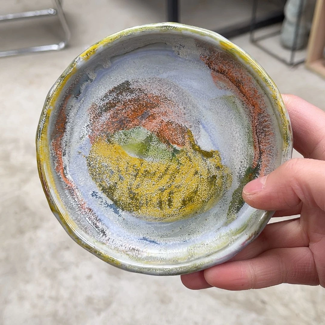 深****直径12厘米手捏托盘