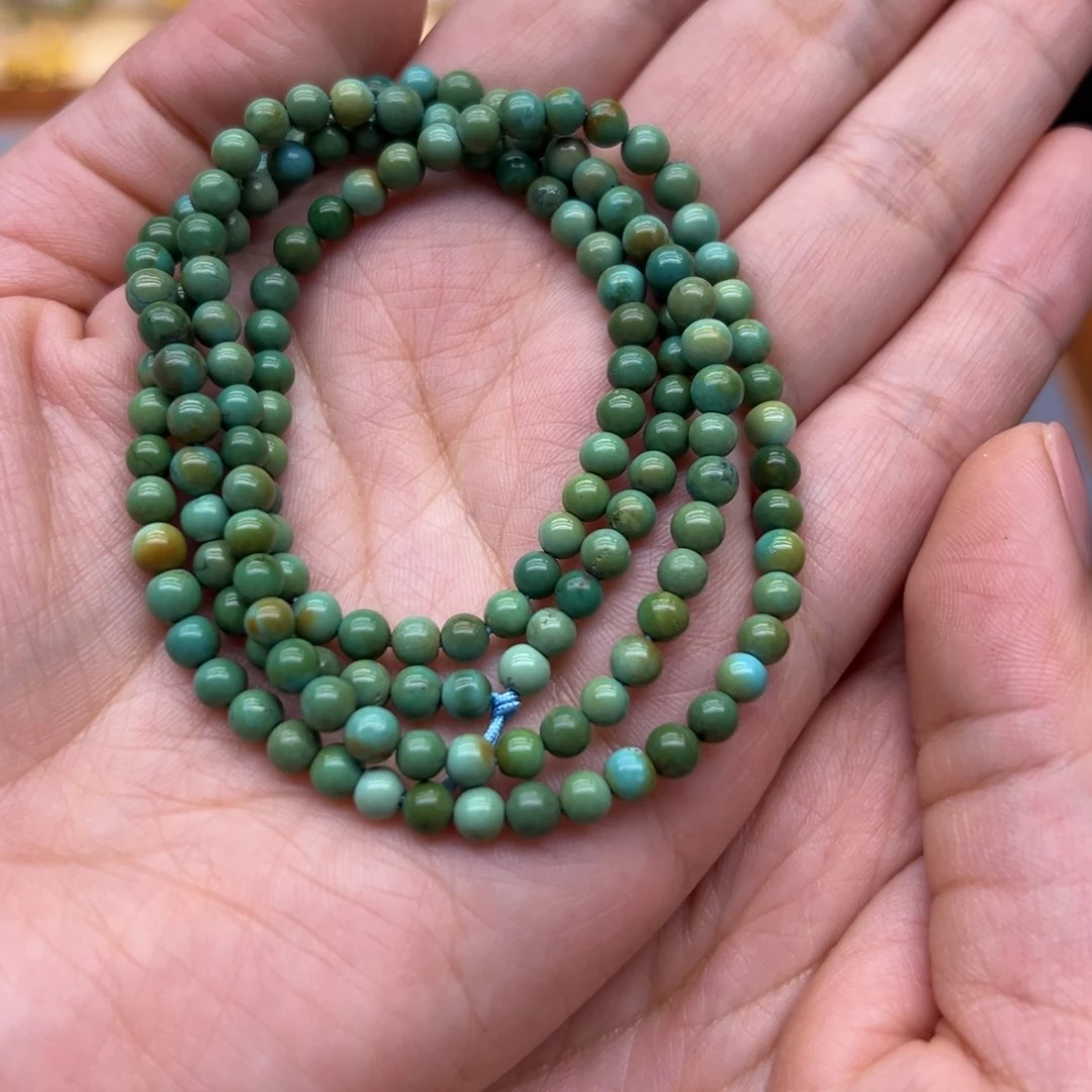 E***t绿松石未镶嵌配件手串