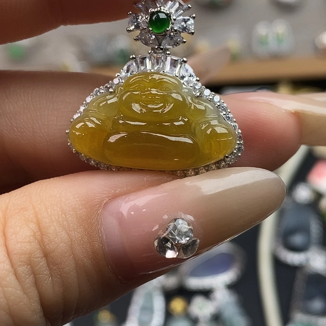 翡翠未镶嵌戒指翡翠