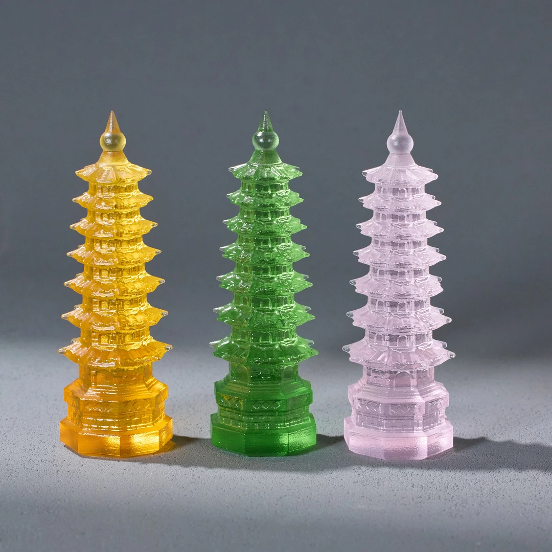 【歪歪】文昌塔琉 璃摆件（多样性发一）XB-R0392