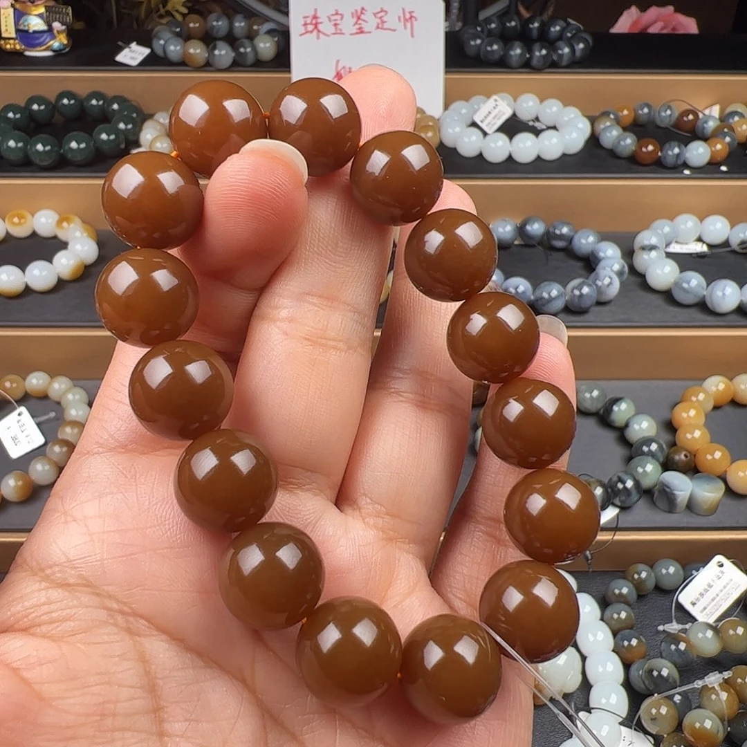 随***风和田玉未镶嵌手链