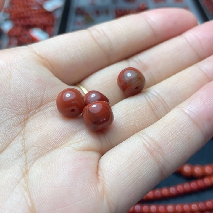 南红玛瑙未镶嵌单珠多样性发1   9
