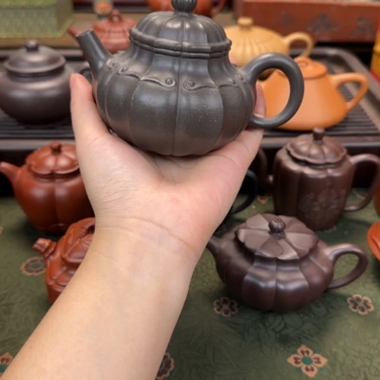 紫砂茶壶天青容天