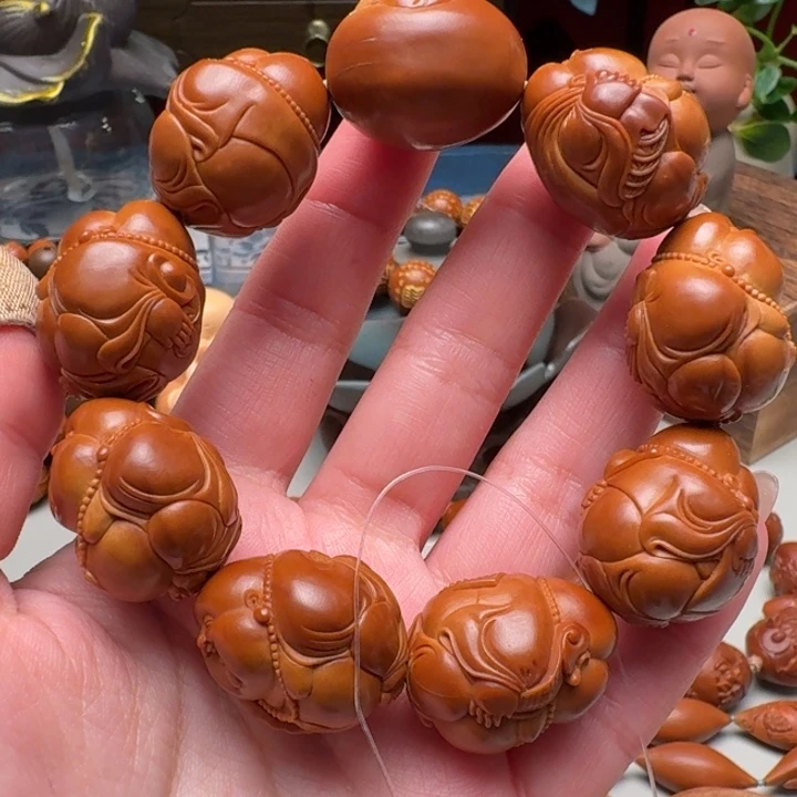手串/手链橄榄核大脸弥勒