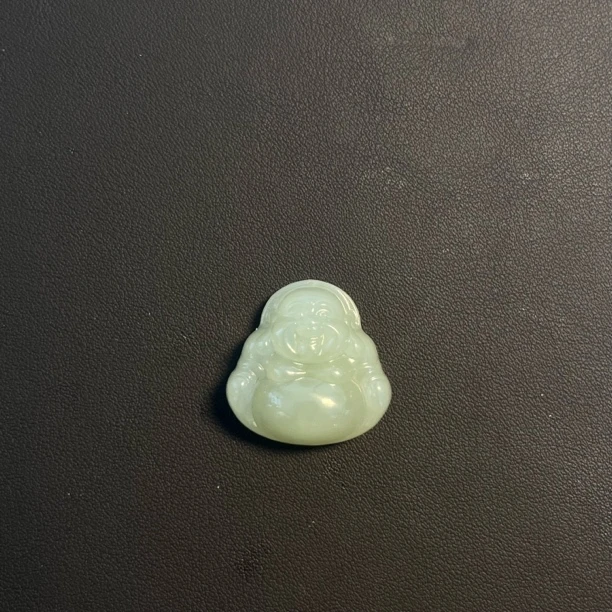 和田玉佛公吊坠弥勒佛