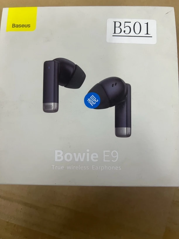 95新 Baseus/倍思 捡漏倍思E9耳机耳机仓编号B501