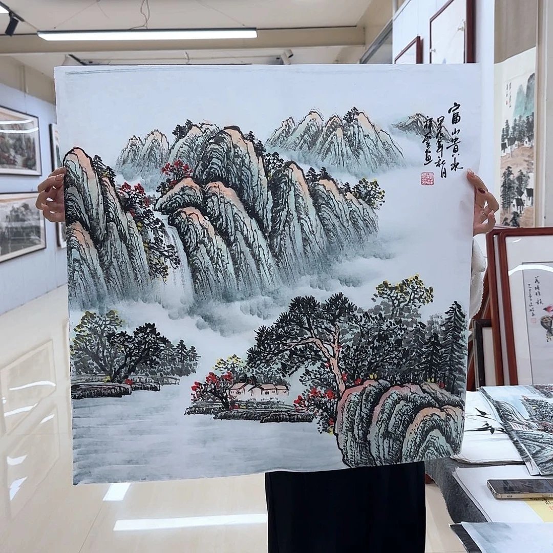 国画国画作品集一个由