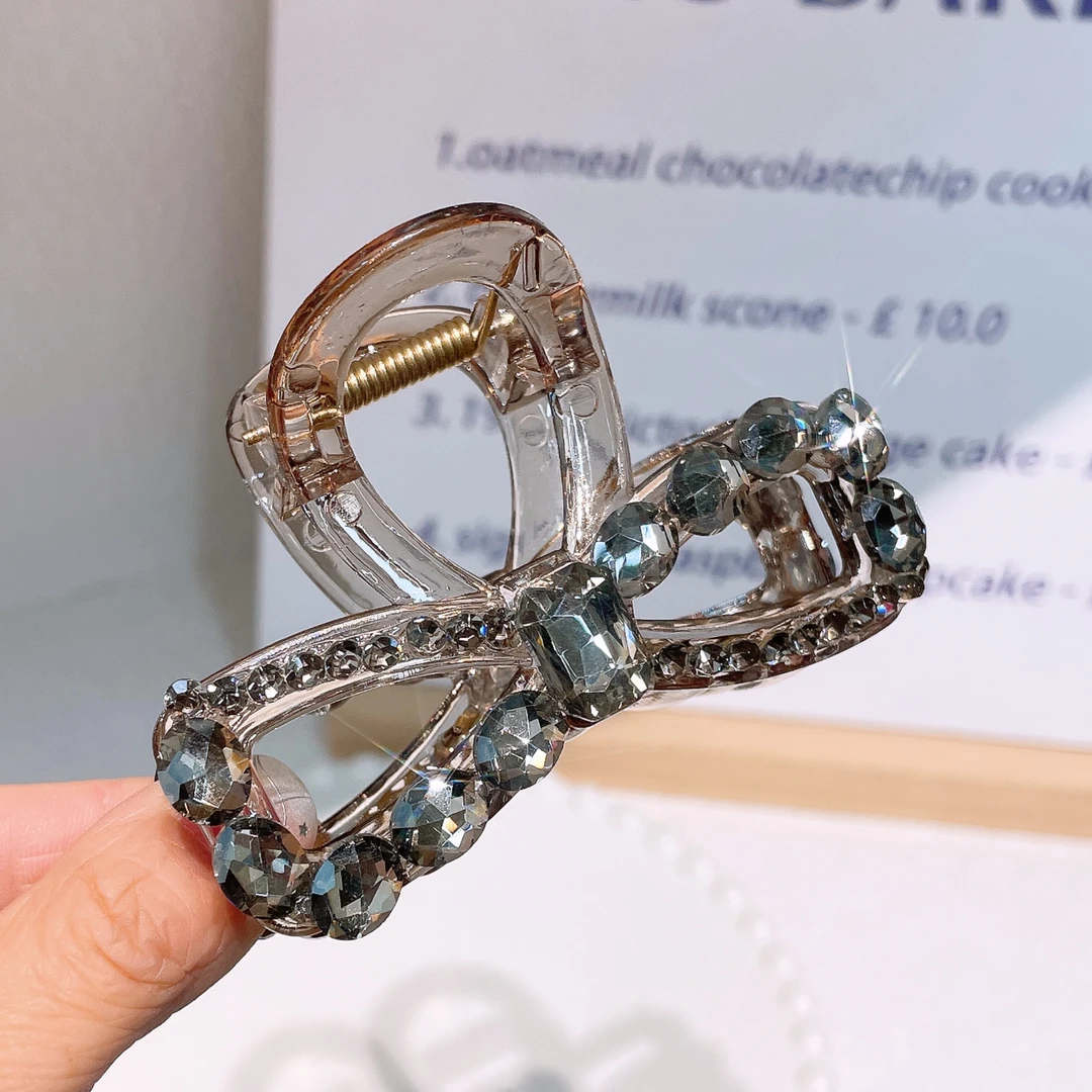 A-7366 8cm 蝴蝶结抓夹 发圈