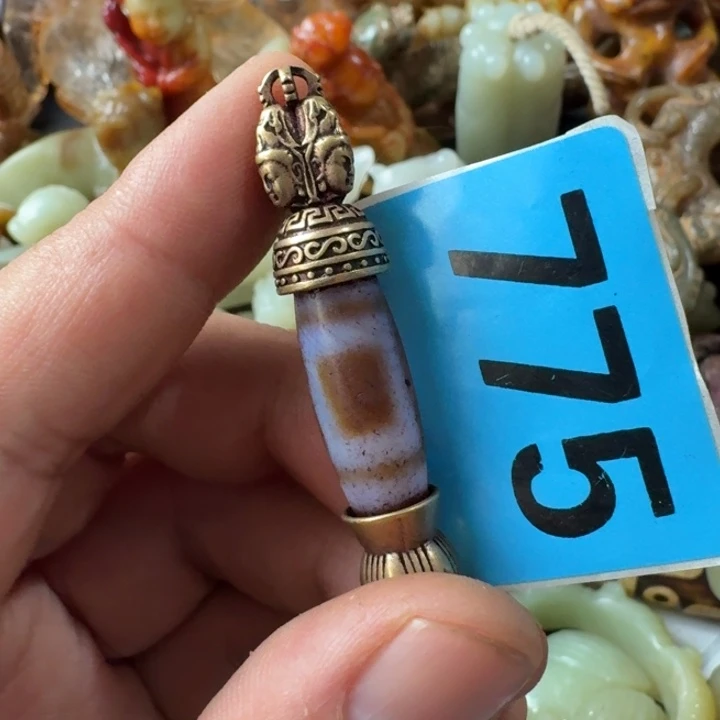 玛瑙/玉髓颈饰合金