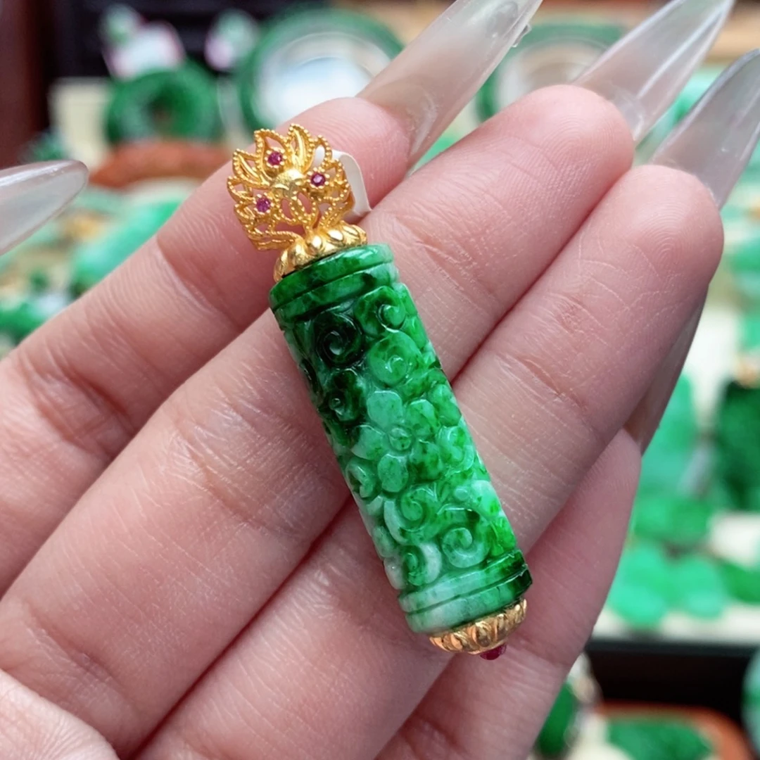 颈饰未镶嵌翡翠翡翠吊坠