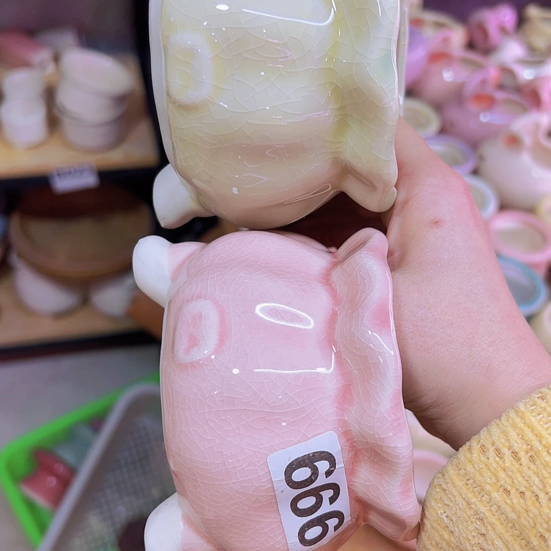 陶瓷花盆当场凑单12包邮