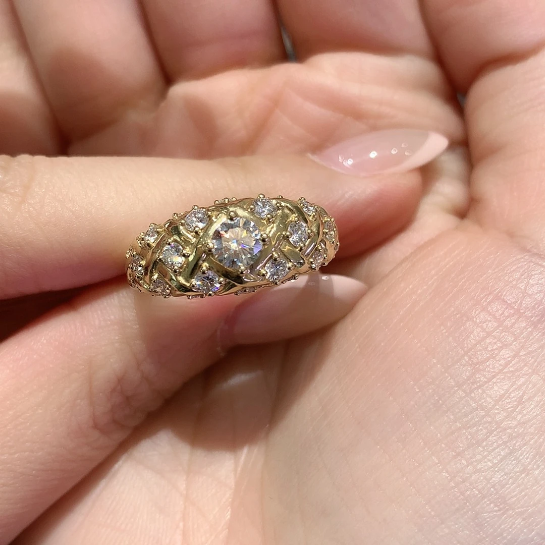 X***～合成钻石18K金镶嵌12