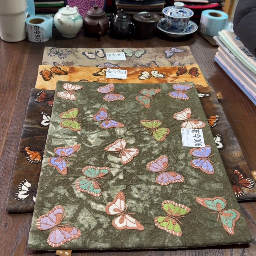 n***6刺绣006一张新款蝴蝶