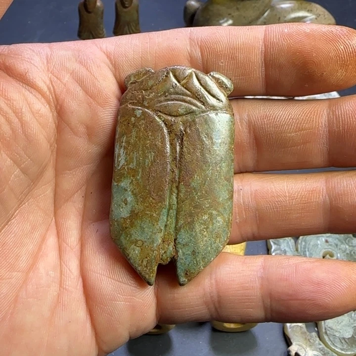 和田玉挂件未镶嵌琢*