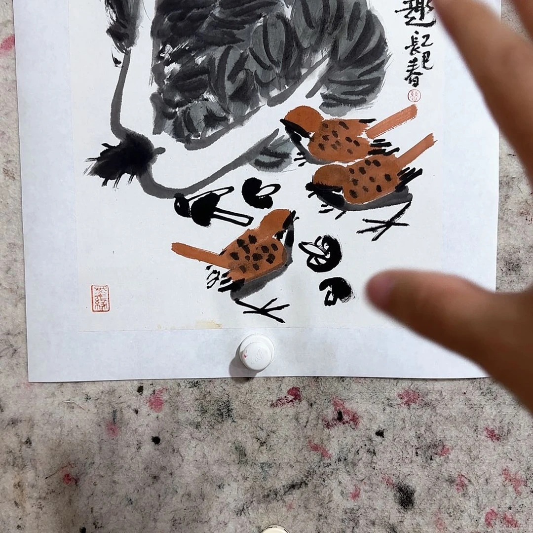 国画大写意就是这样