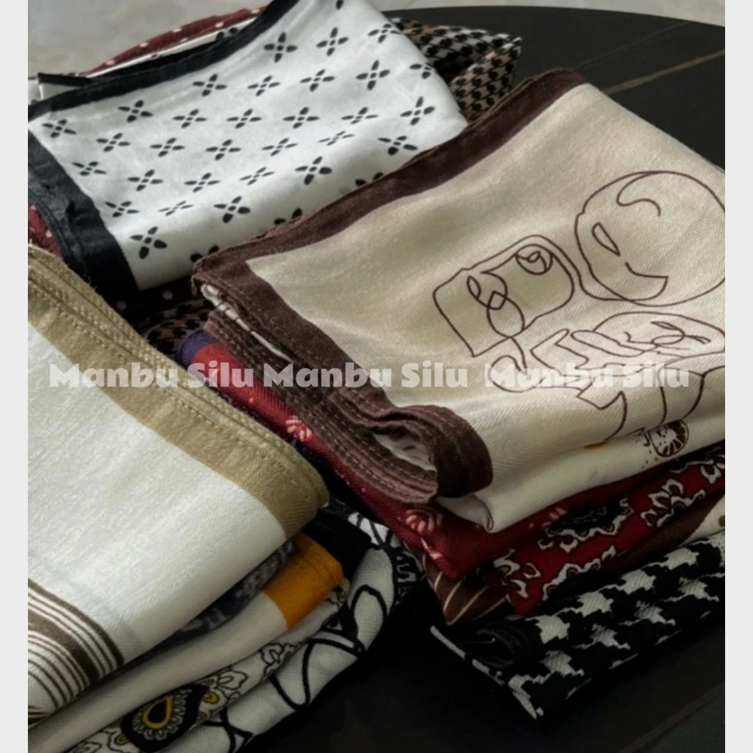 漫步 66人字纹方巾四季款 （无运险