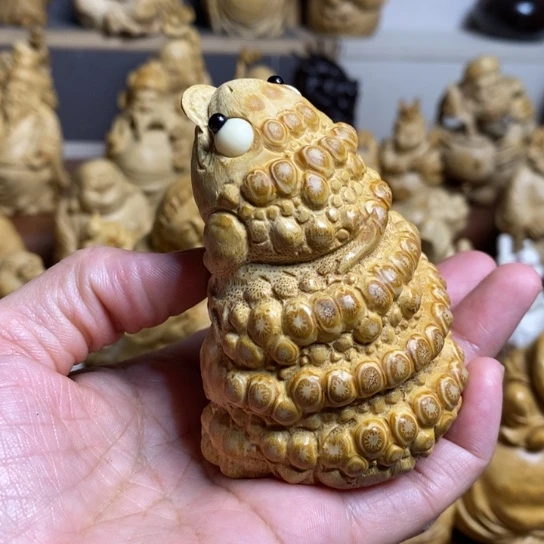 竹手工制作根付作品手把摆件新品漏价