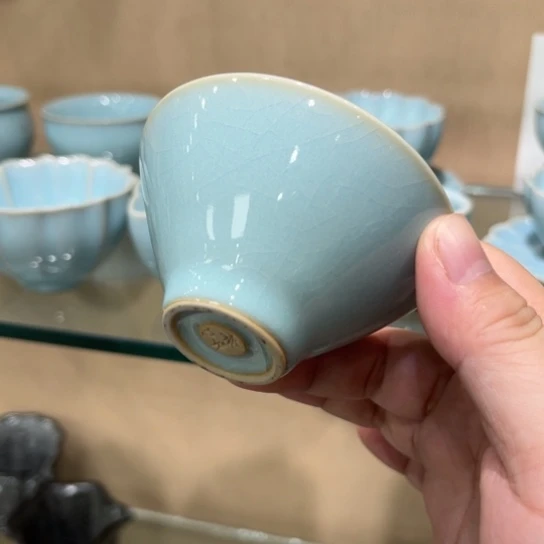瓷片陶瓷茶具汝瓷茶具