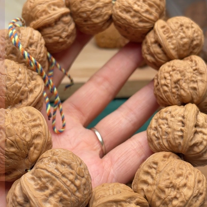 文玩核桃吊坠弯**新全品乾隆磨盘手持