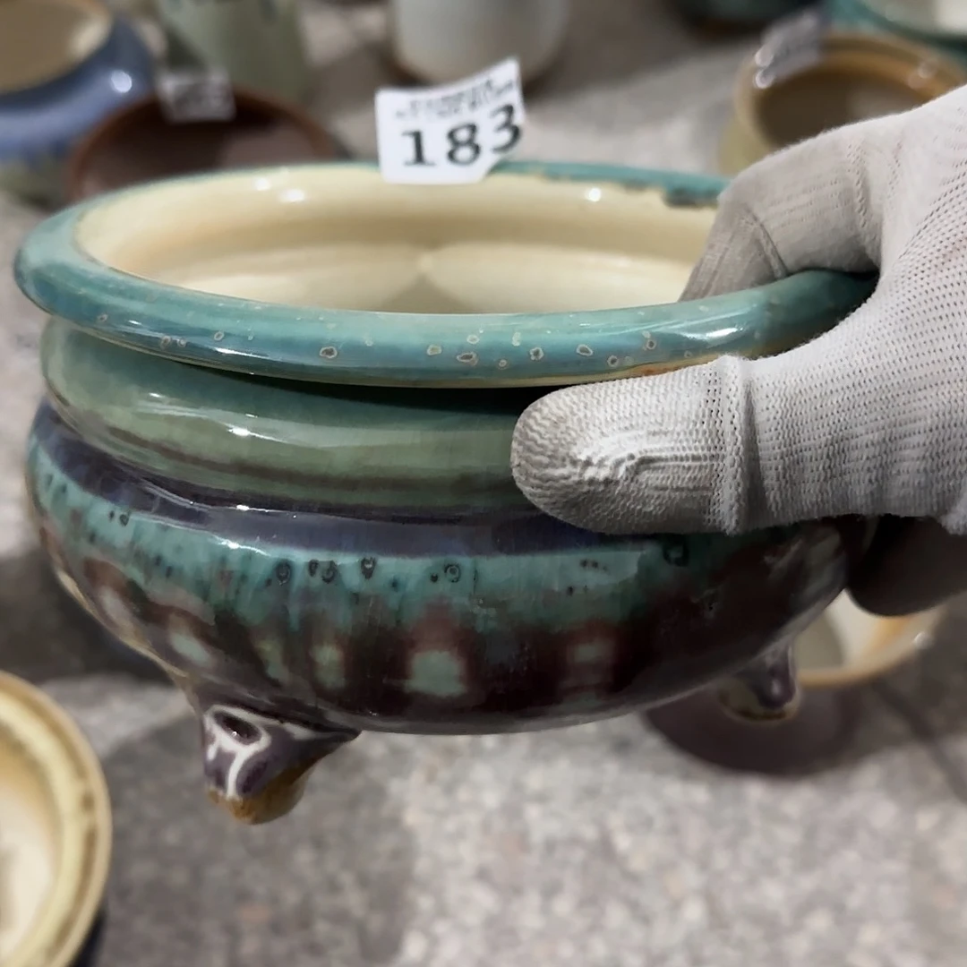 瓷片次品景德镇手工花盆