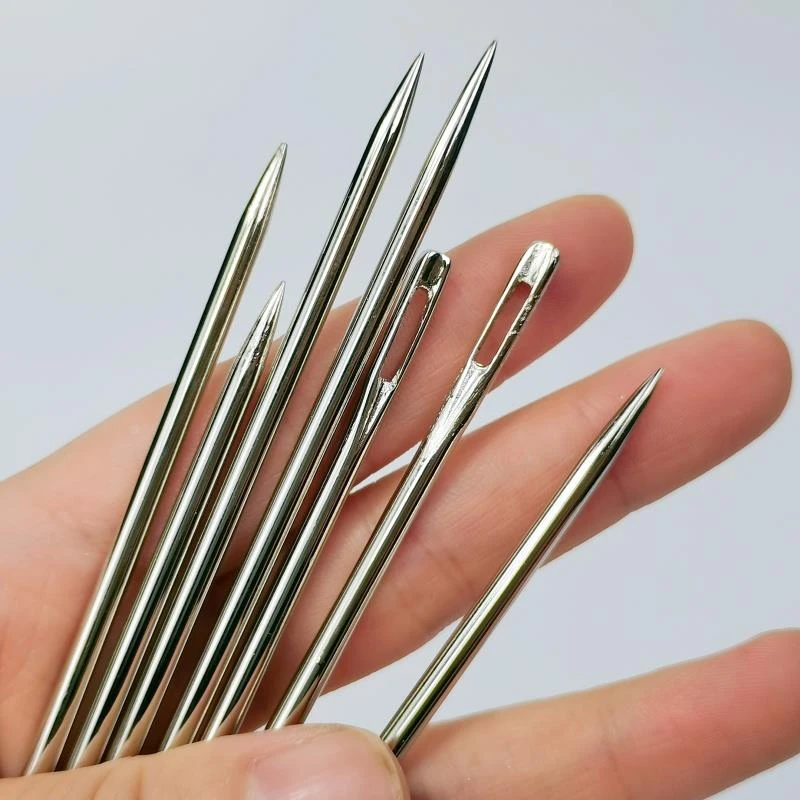加长手缝长针大号加粗10手工缝补针大钢针缝大棚布打包装订针