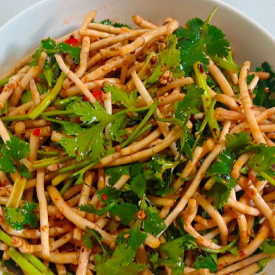 【特产美食】凉拌鱼腥草新鲜折耳根嫩湖北云贵川爽脆节节根下饭菜