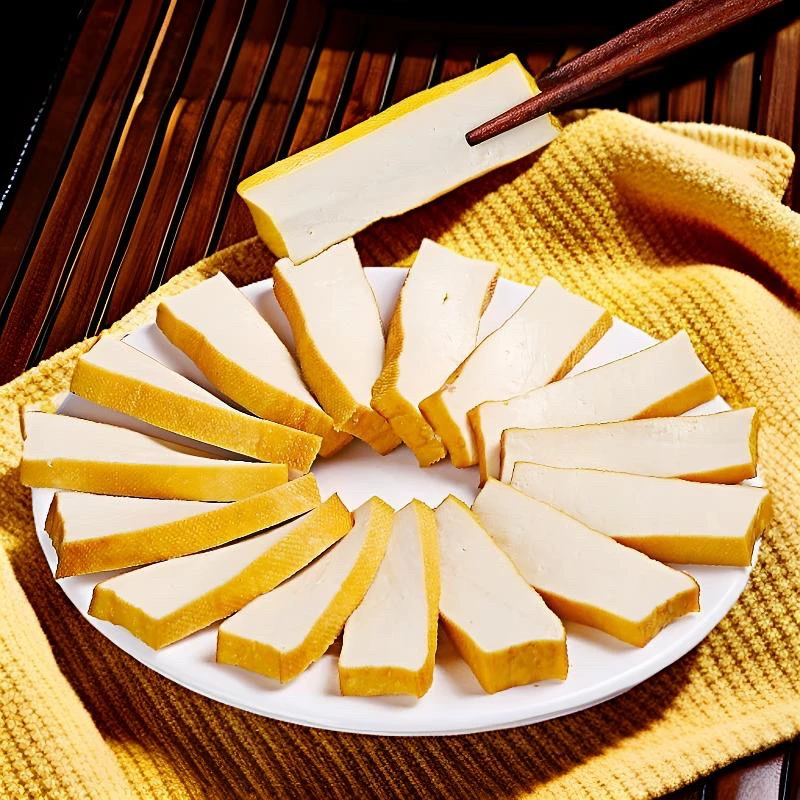 湖南湘西农家烟熏嫩豆腐