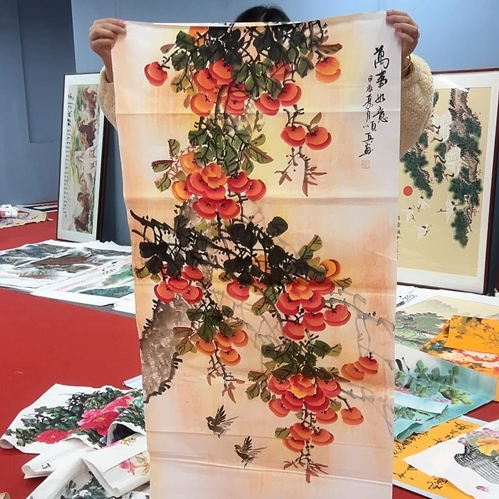 国画纯手绘作品欣赏作品