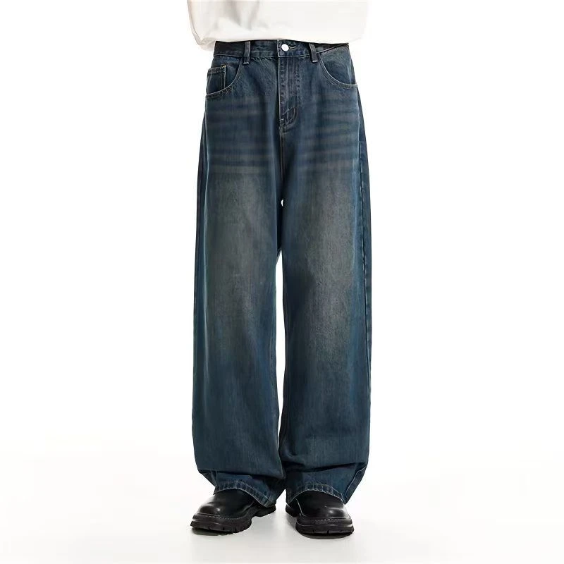 【88013】青少年秋款潮流深色牛仔裤(直播实物为主)