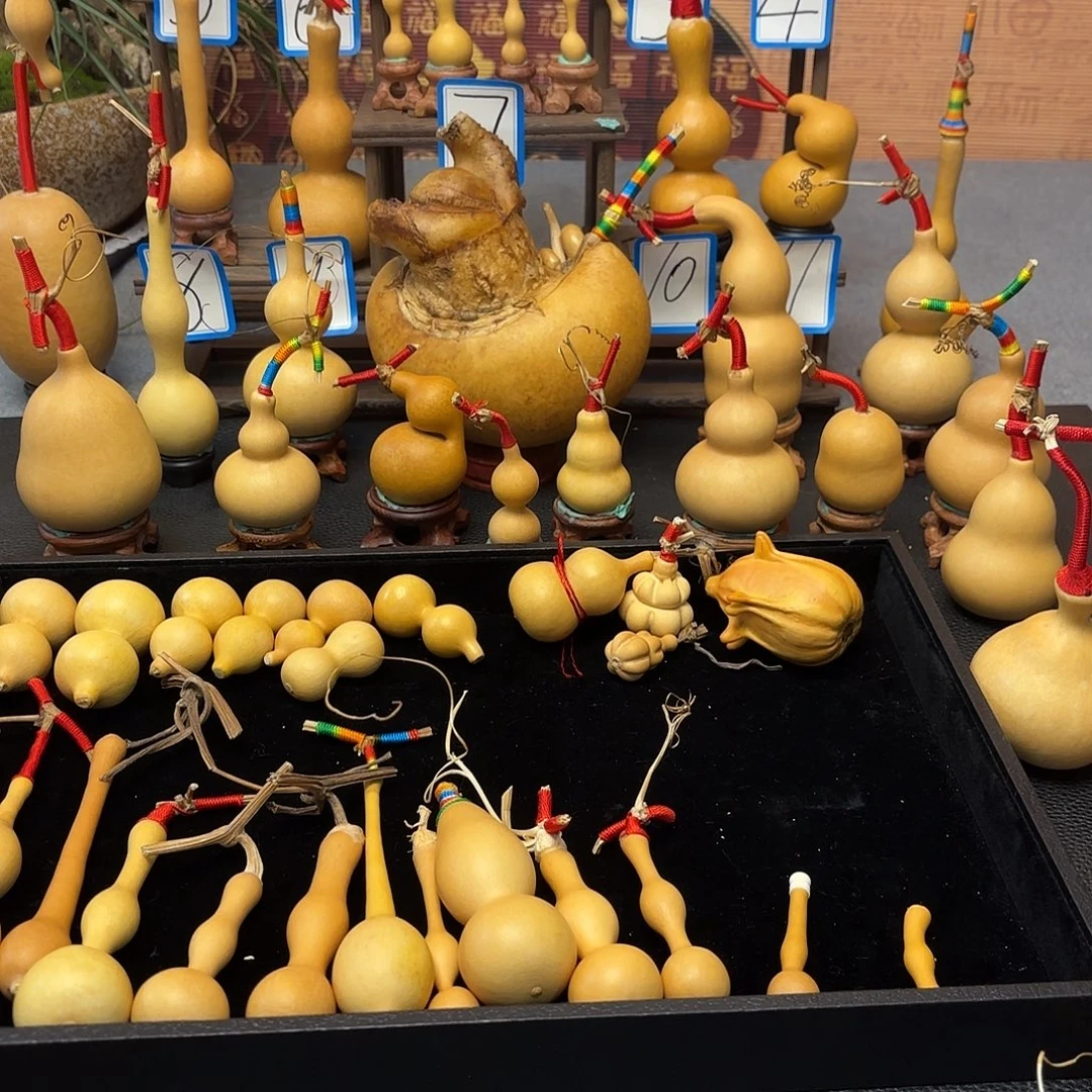 葫芦蚂蚁杆子手把件葫芦