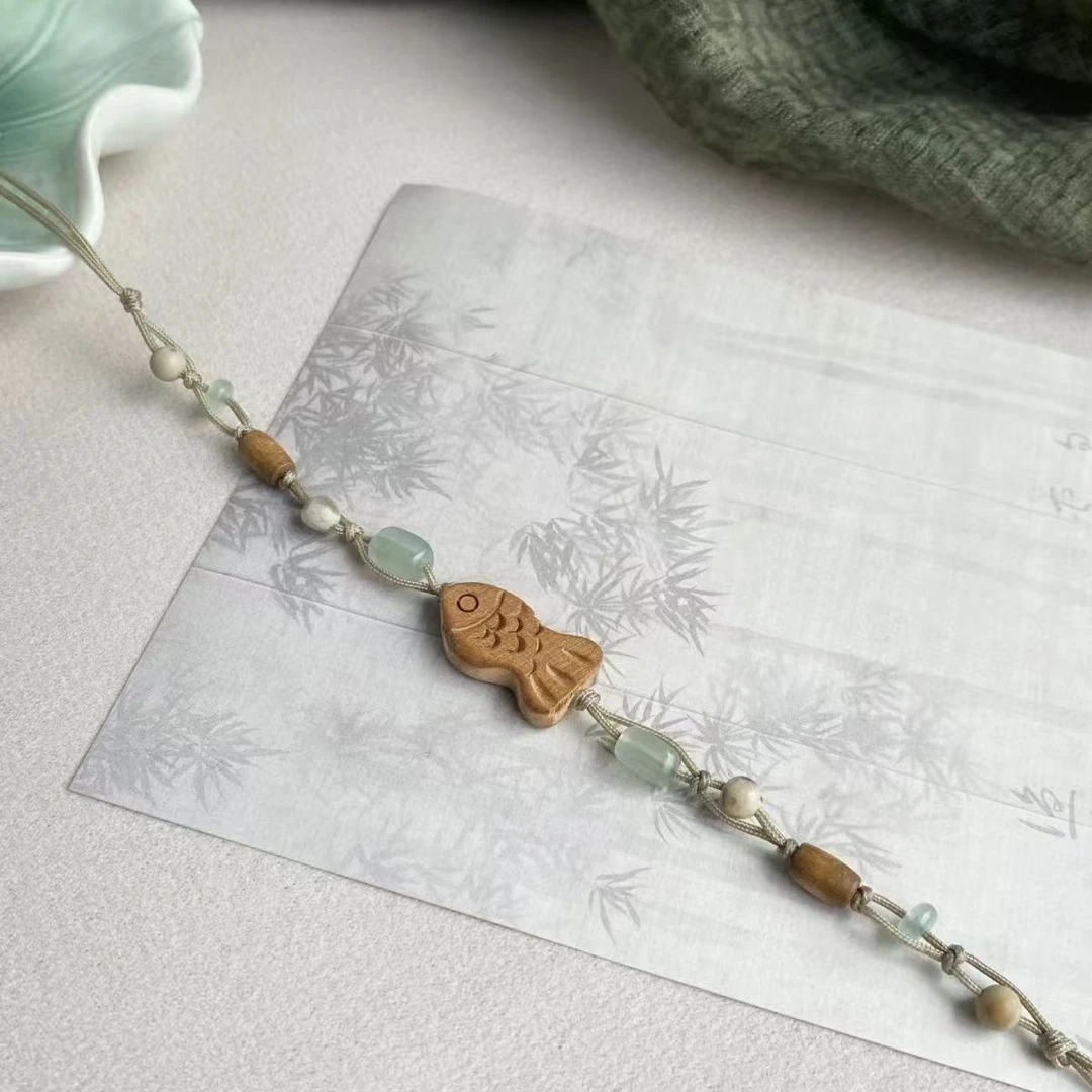 铜合金涤纶手链 义乌编制手工转运手链地摊饰品手绳复古风原创