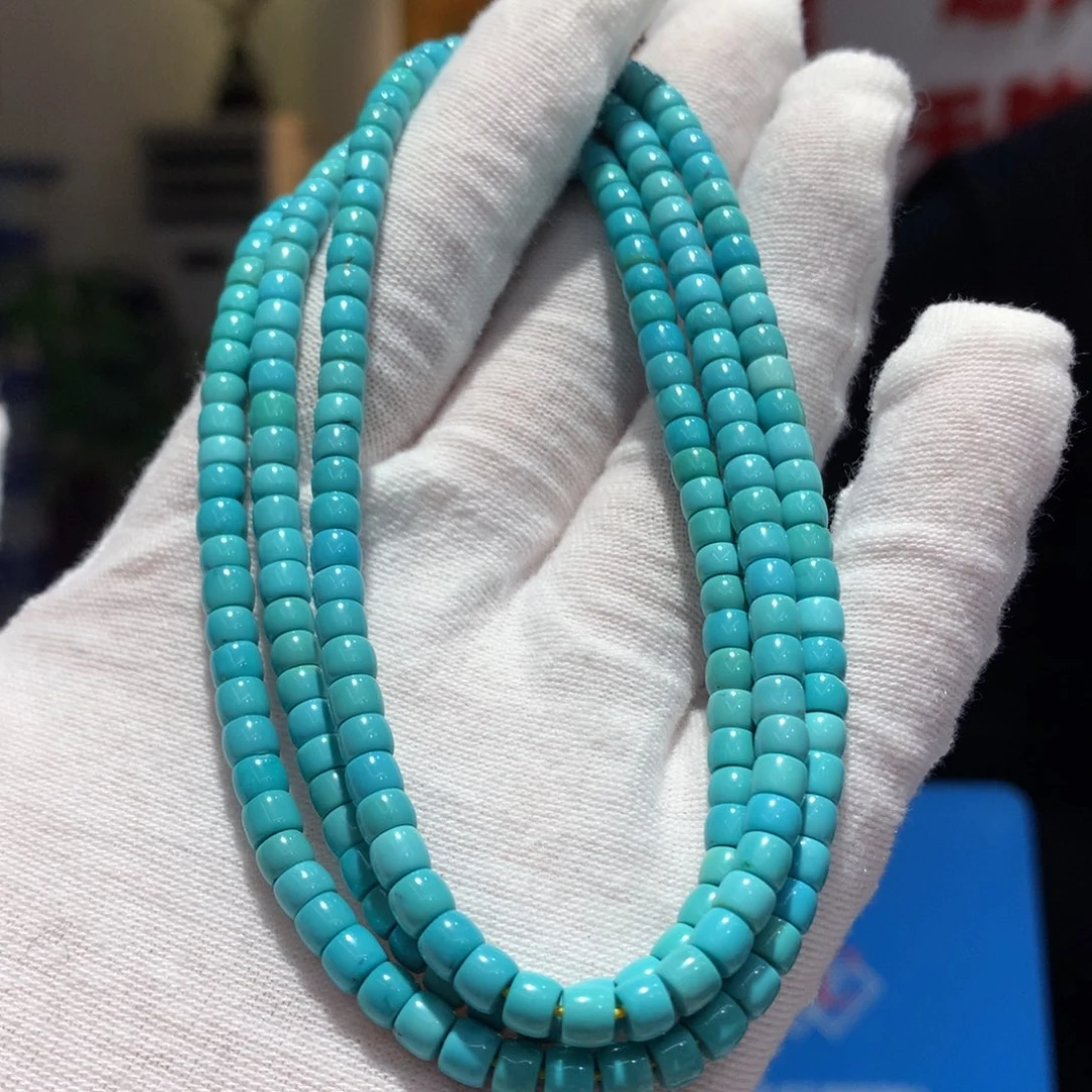 未镶嵌绿松石长链