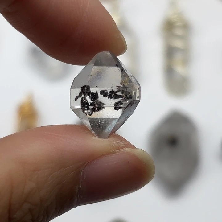 水晶未镶嵌颈饰闪灵钻16mm+